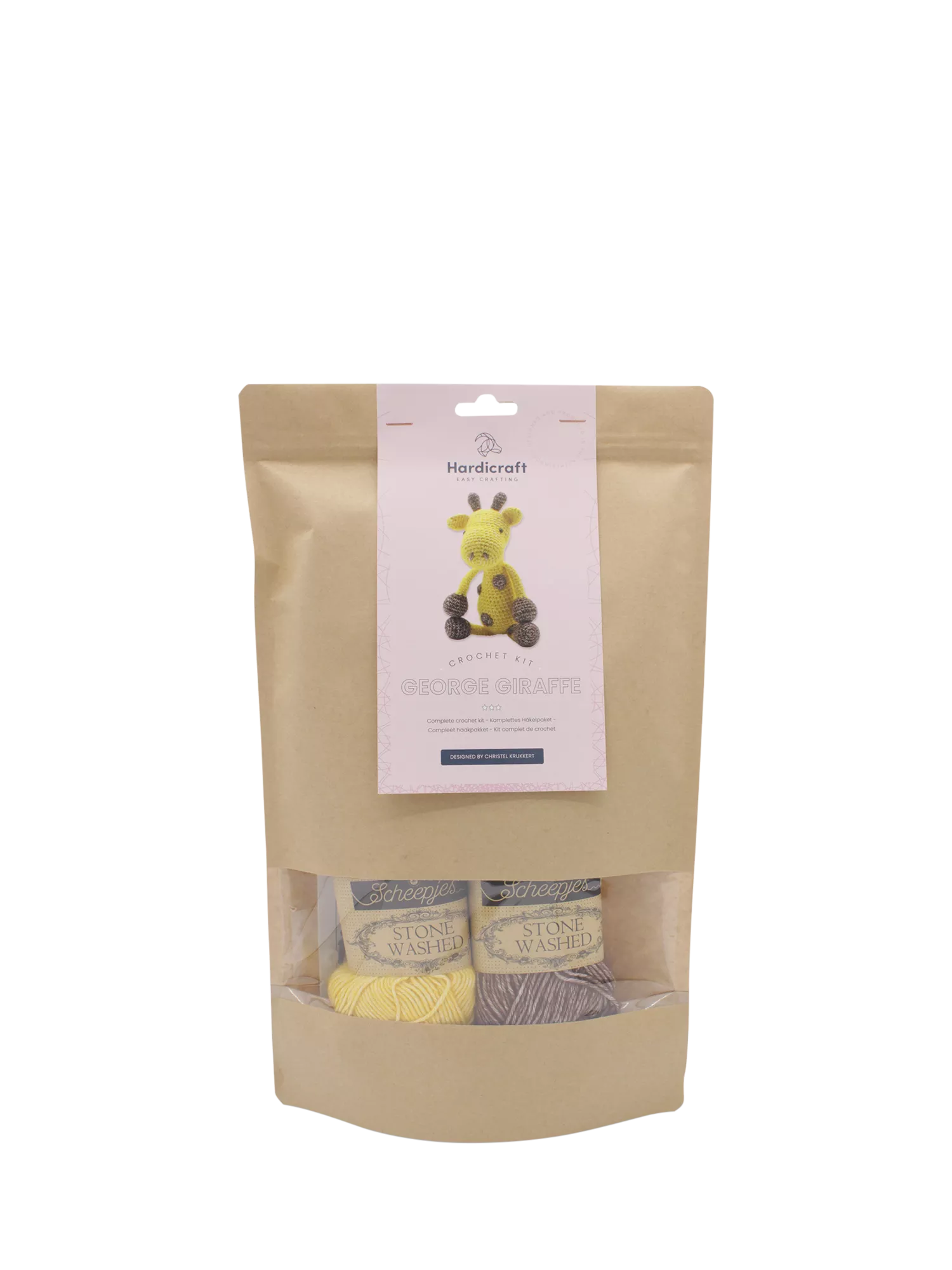 Hardicraft George Giraffe Crochet Kit, UK version