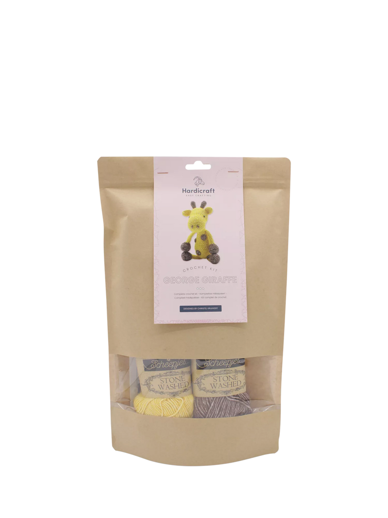 Hardicraft George Giraffe Crochet Kit, UK version