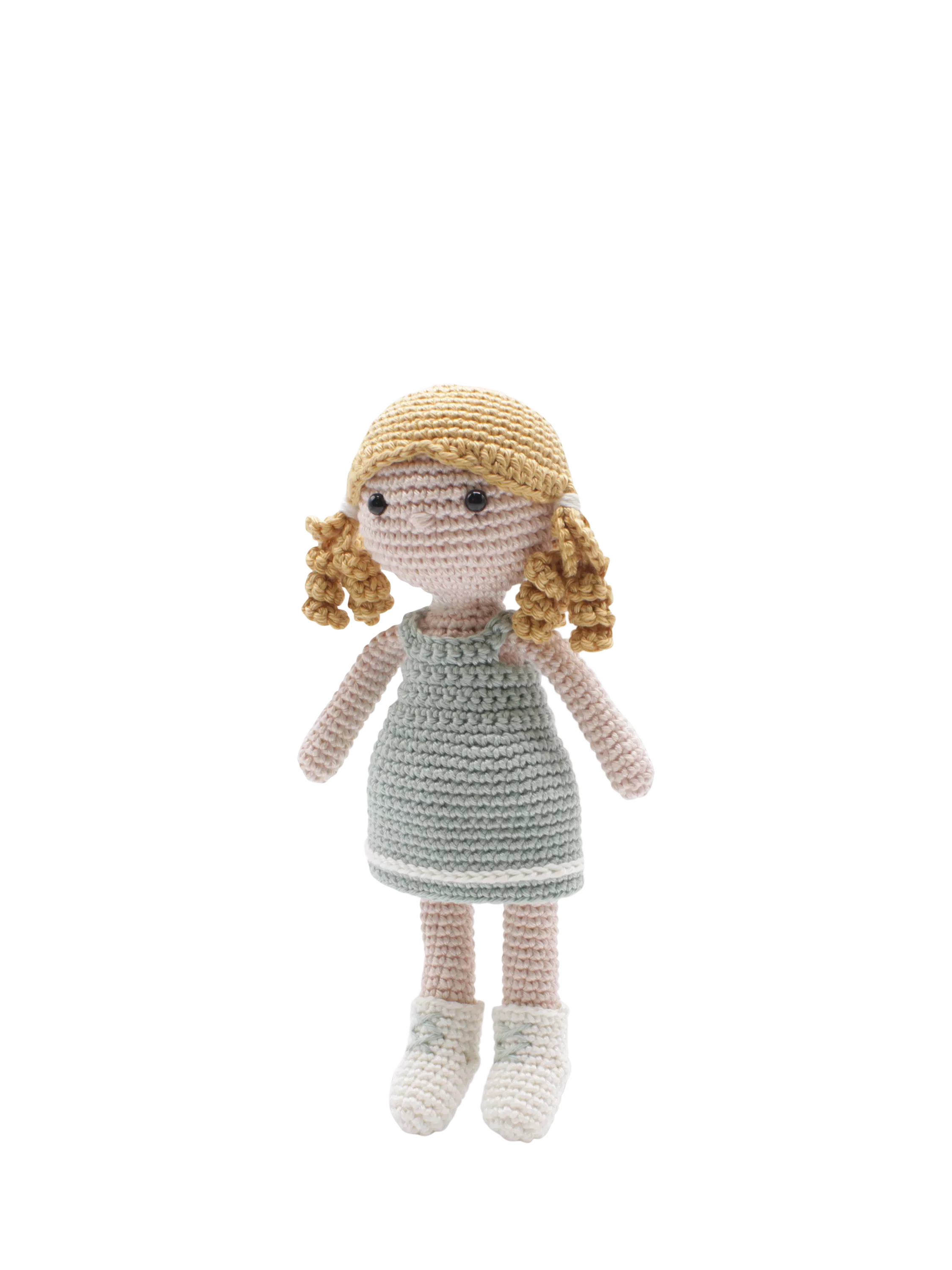 Hardicraft Britt doll crochet kit with pattern and yarn, UK version