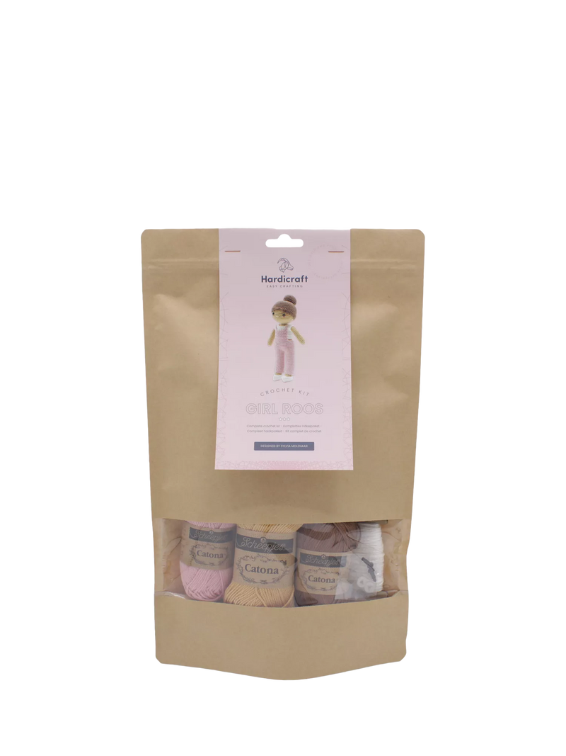 Hardicraft Roos doll crochet kit, UK version