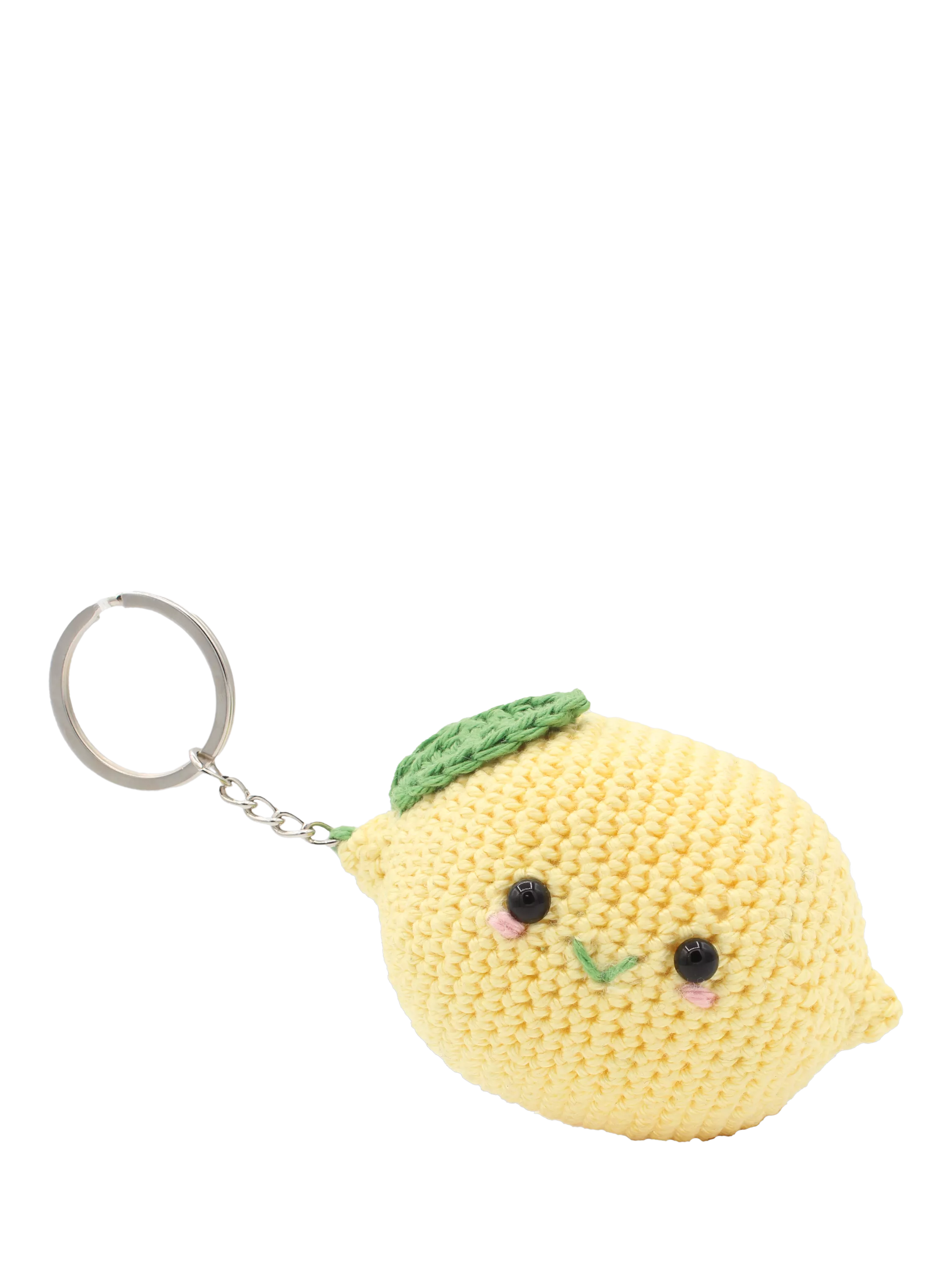 Hardicraft lemon bag pendant crochet kit with cotton yarn - British product