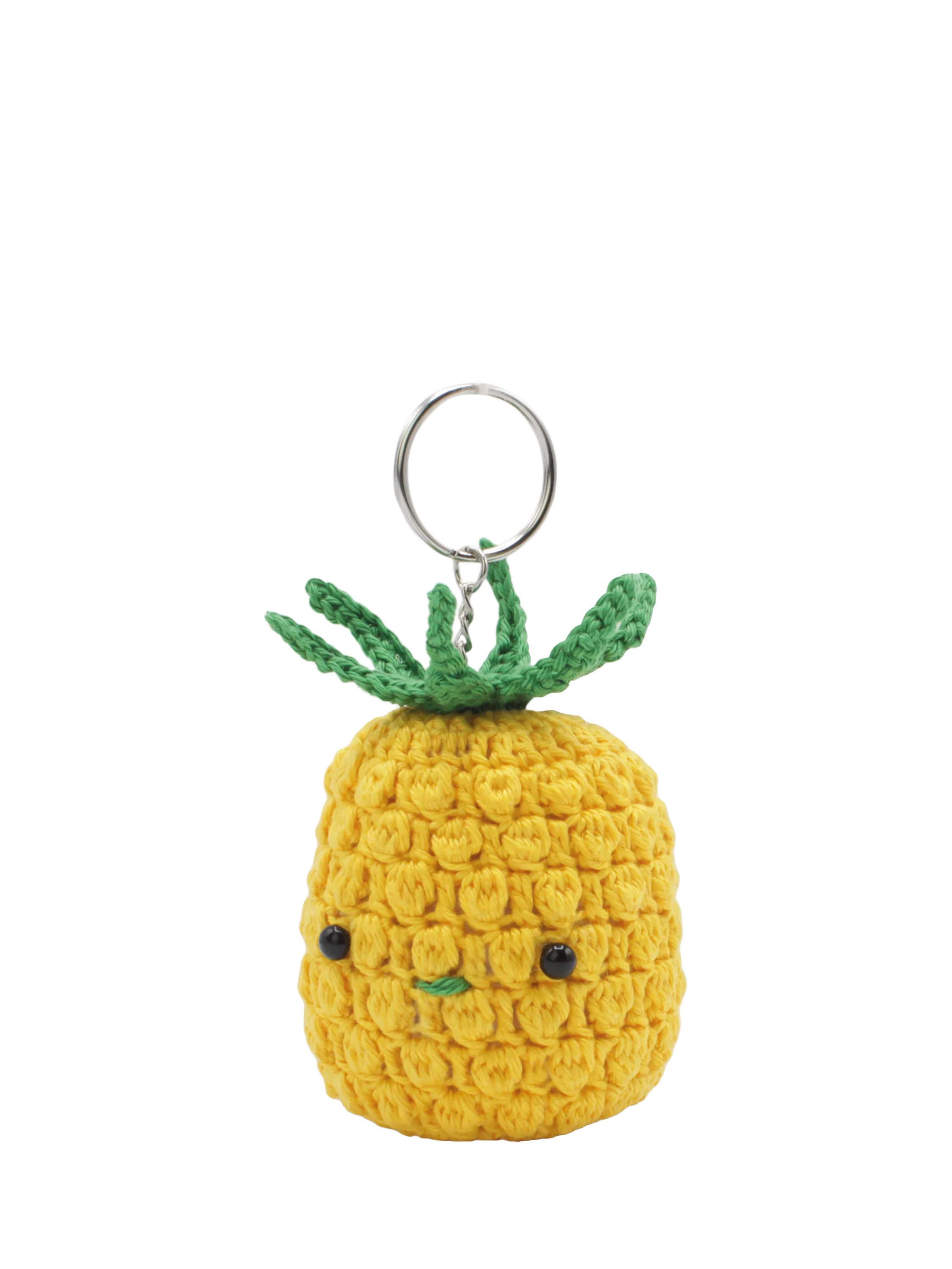 Hardicraft pineapple bag pendant crochet kit, imported from the UK