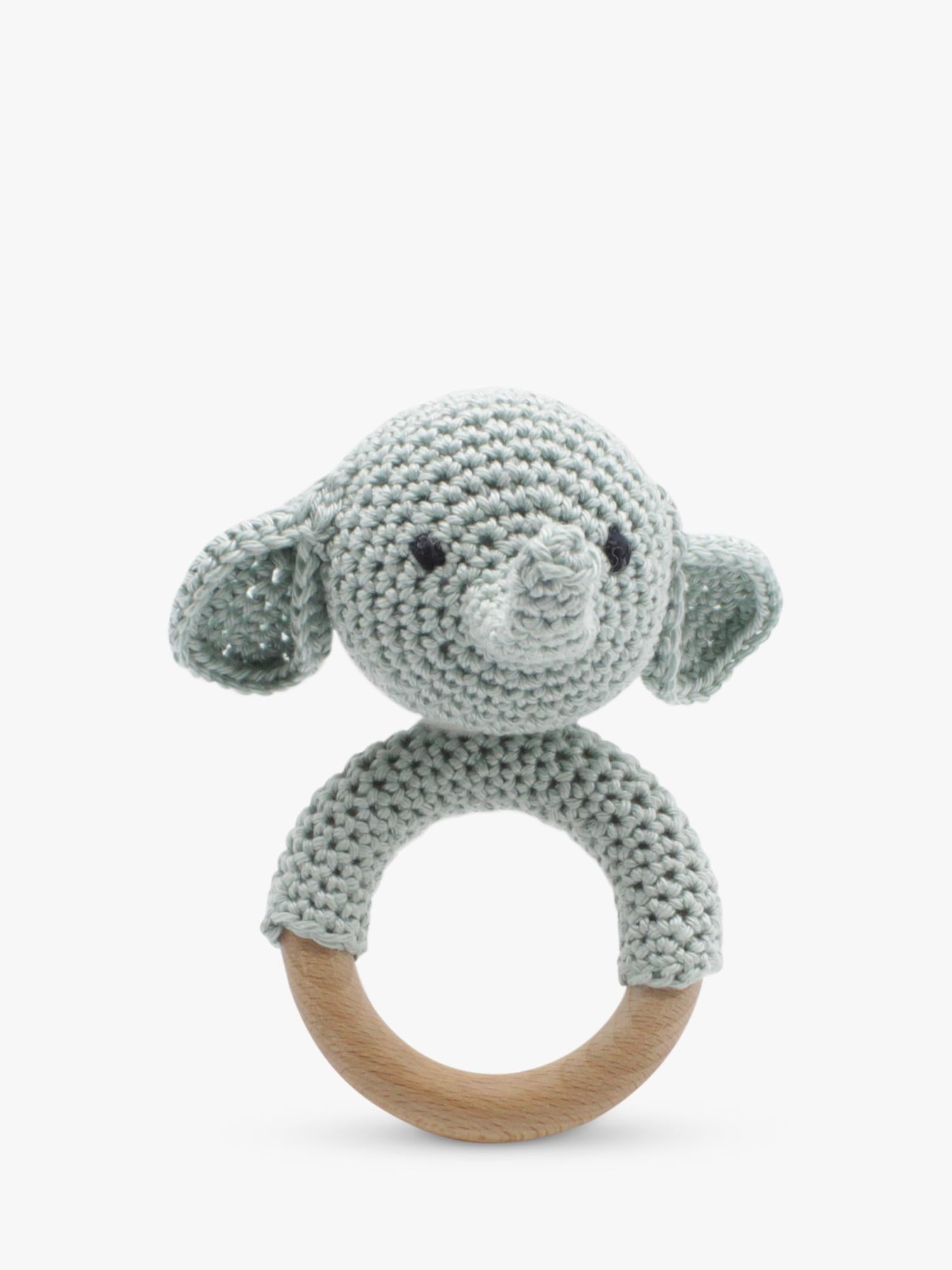 Hardicraft elephant rattle crochet kit, UK version