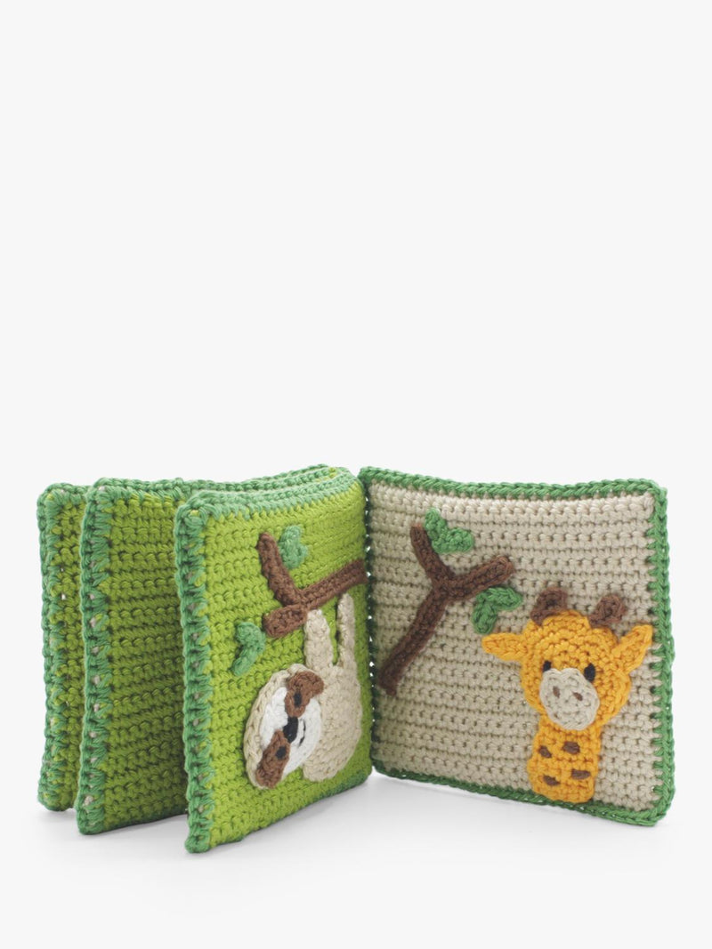 Hardicraft jungle soft book crochet kit with cotton yarn, UK version