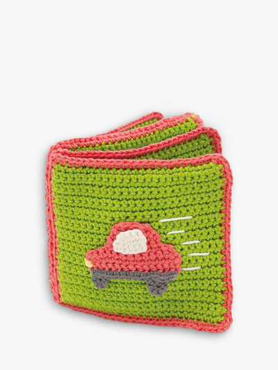 John Lewis Vehicles Soft Book Crochet Kit with Pattern and Cotton Yarn- Buy online at McGrocer