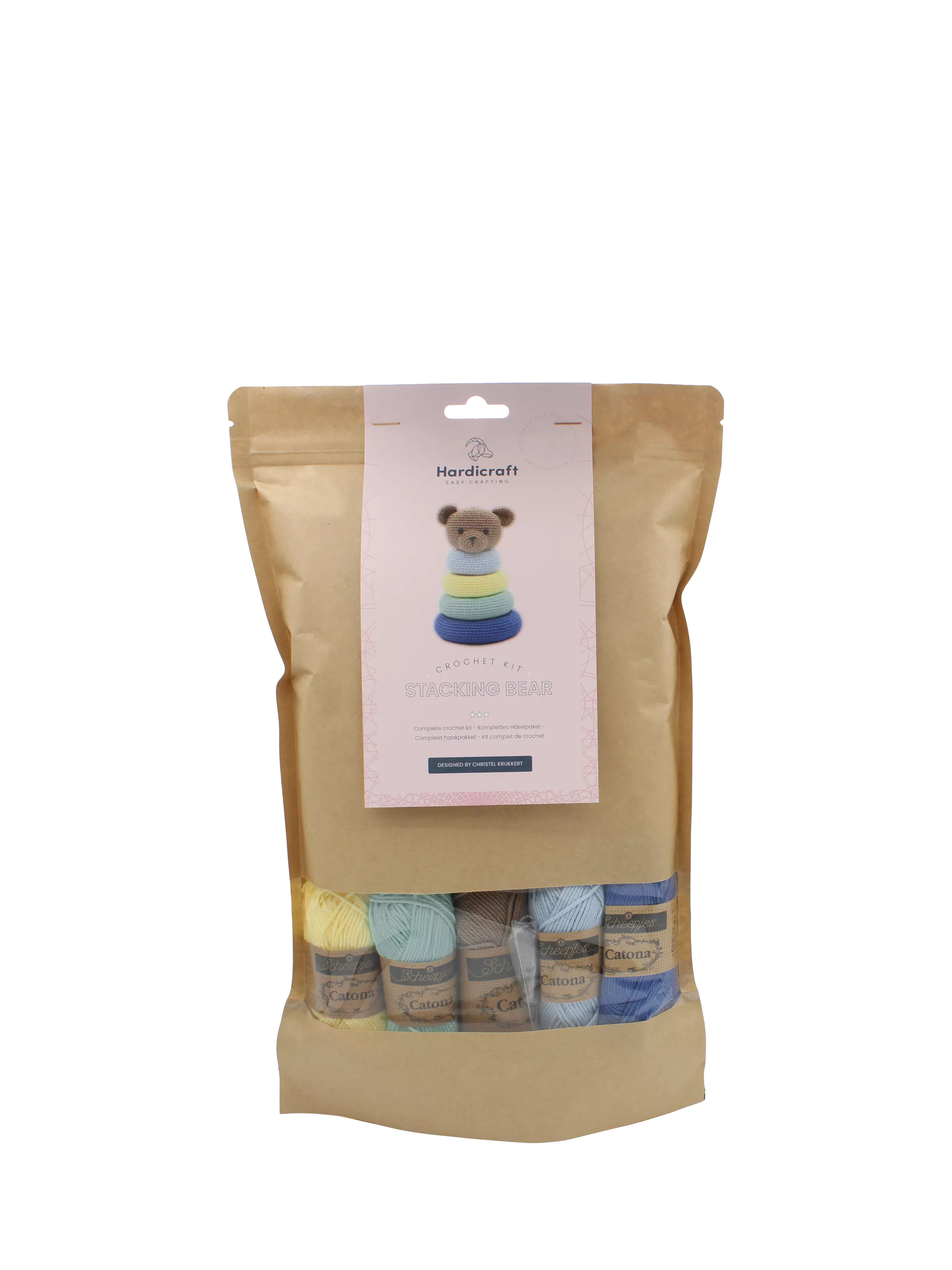 Hardicraft stacking bear crochet kit, UK version