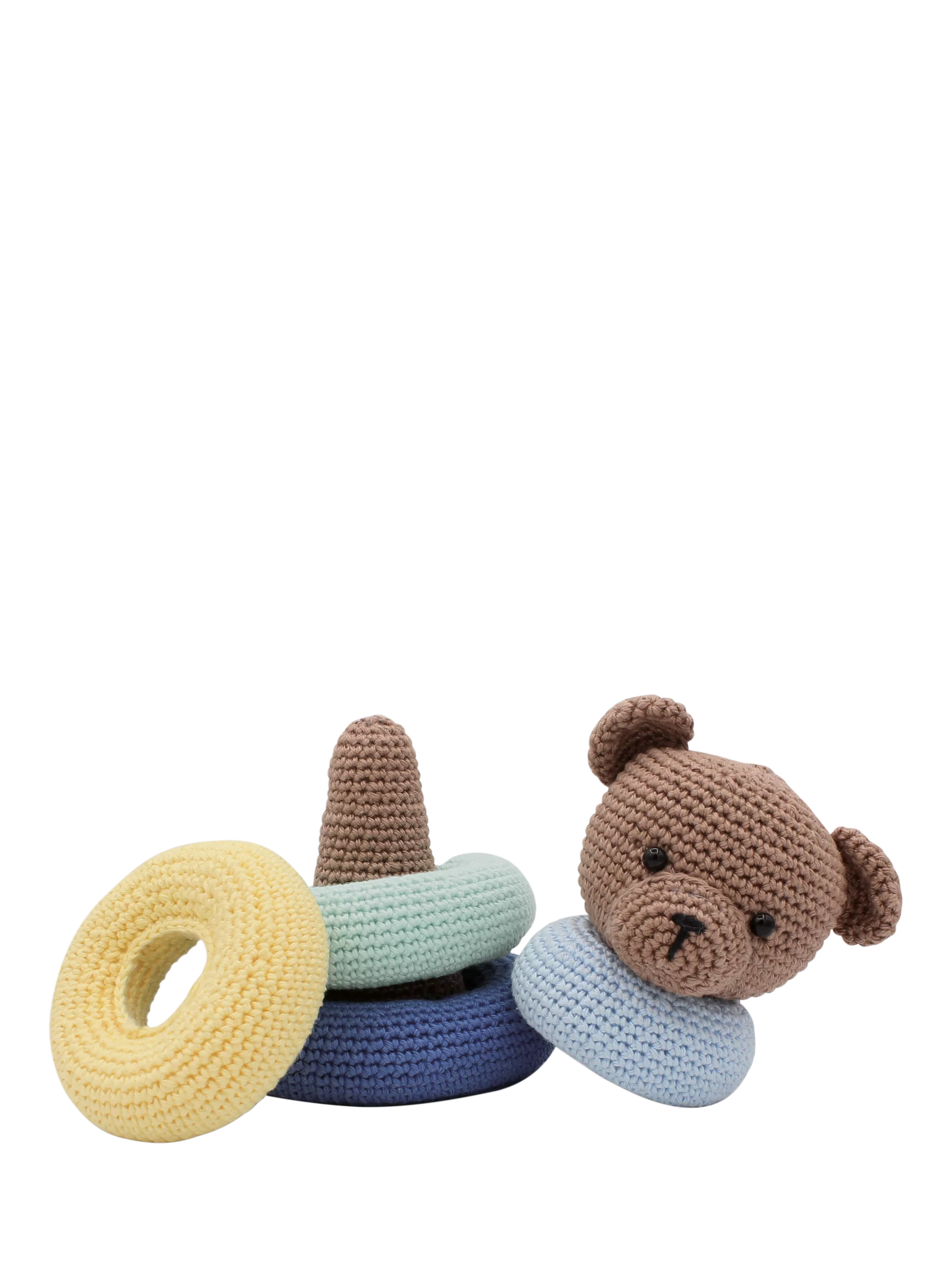 Hardicraft stacking bear crochet kit, UK version