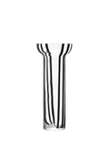 LSA International black stripe glass vase 42cm, UK version
