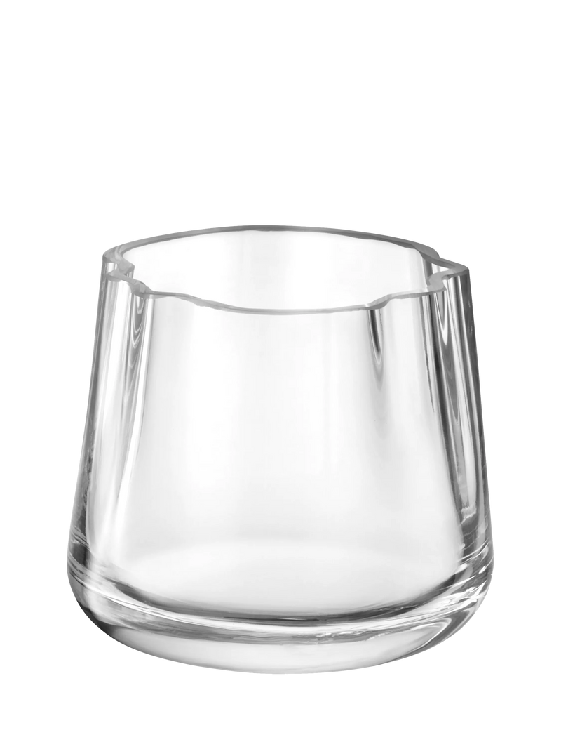 LSA International Lagoon small glass vase 8cm (British brand)
