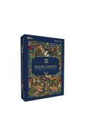 Gibsons The Art File backgammon board game, imported from the UK