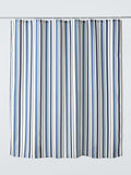 John Lewis Polzeath Stripe shower curtain blue multi 180x180cm, UK version