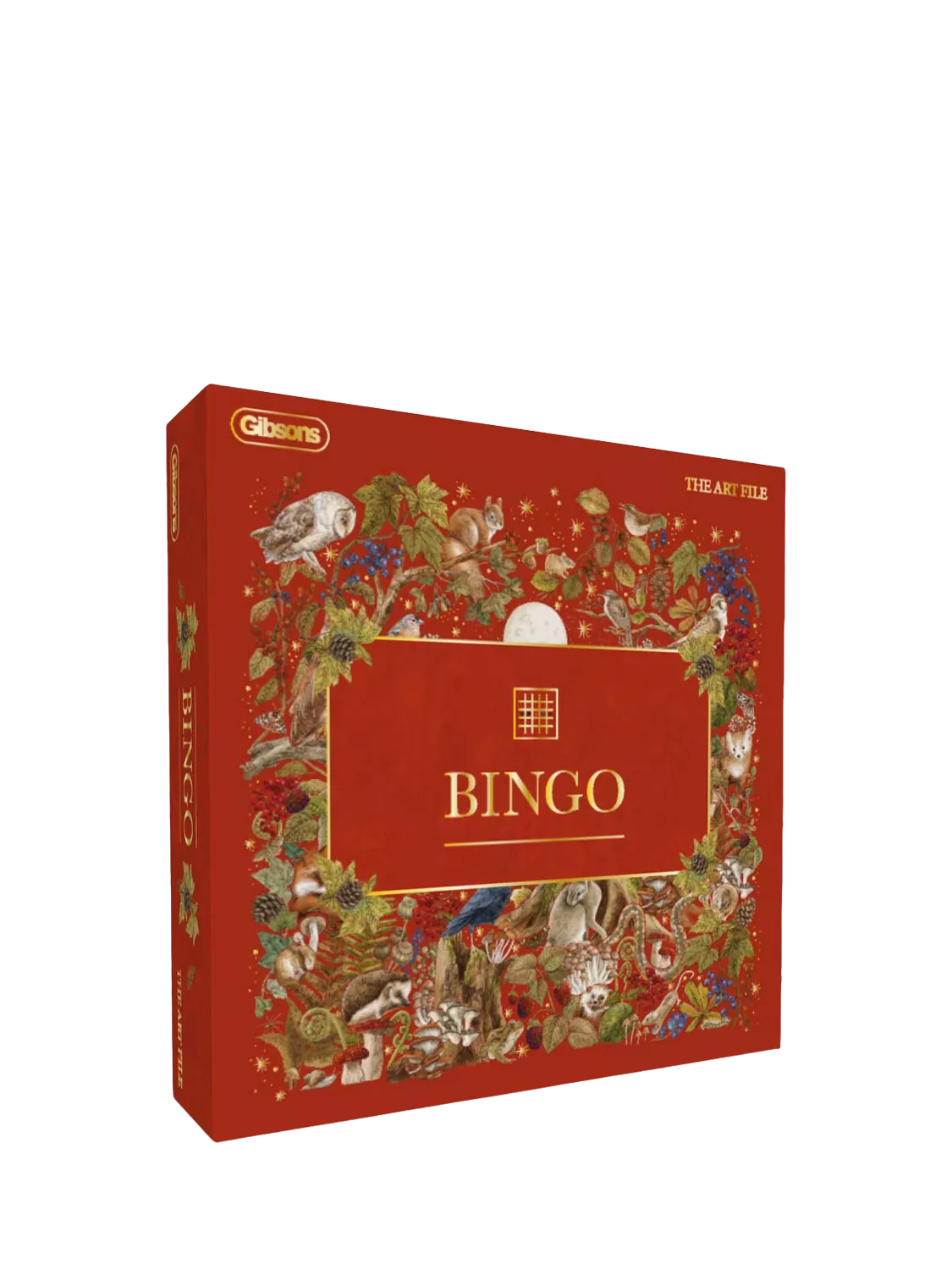 Gibsons The Art File Bingo board game, UK version