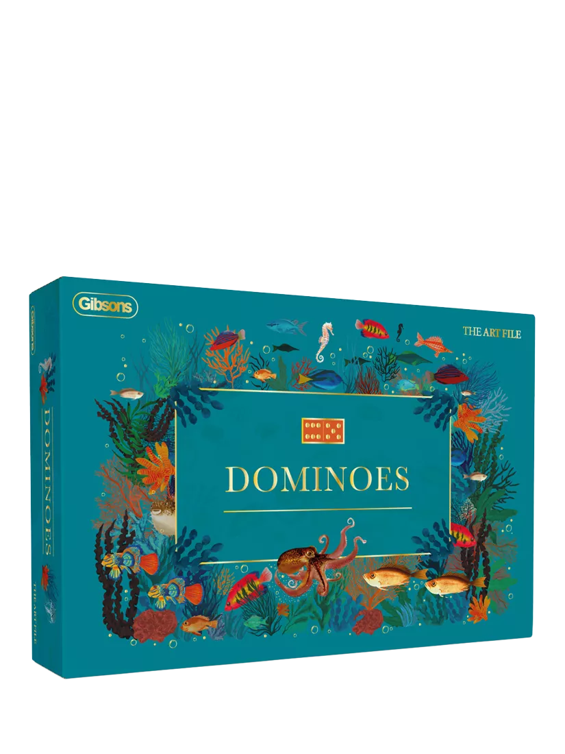 Gibsons sea life domino set, UK version