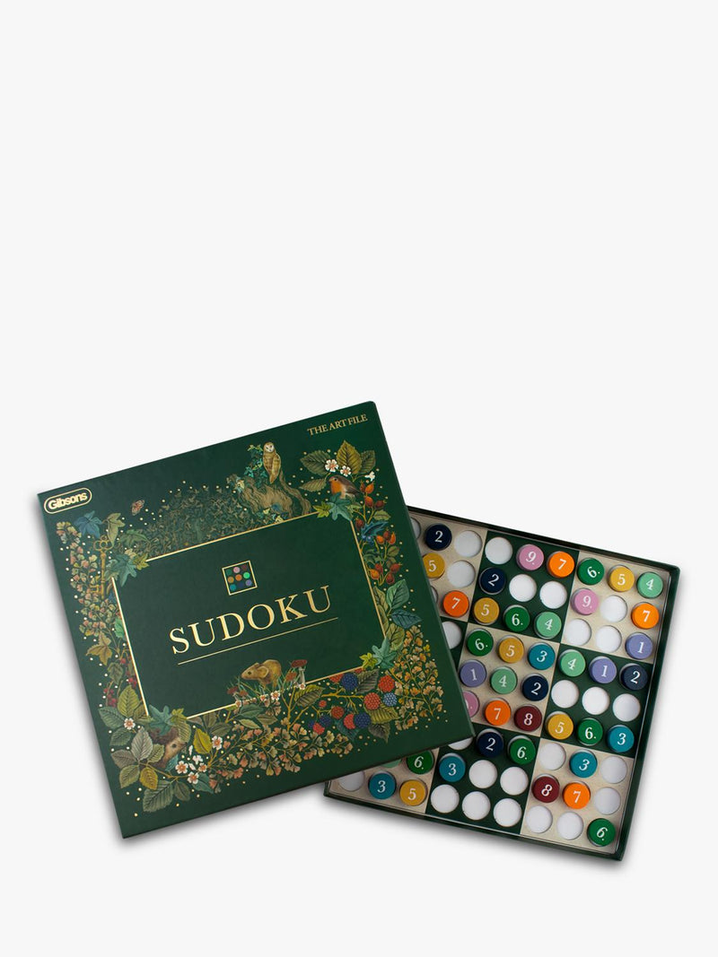 Gibsons The Art File Sudoku game 22.5cm - British product