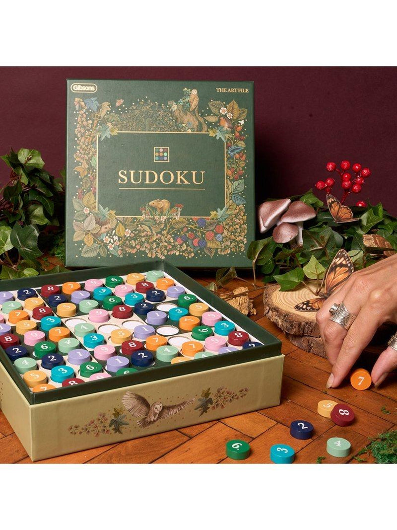 Gibsons The Art File Sudoku game 22.5cm - British product