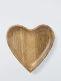 John Lewis heart bowl 25.5cm mango wood - British product