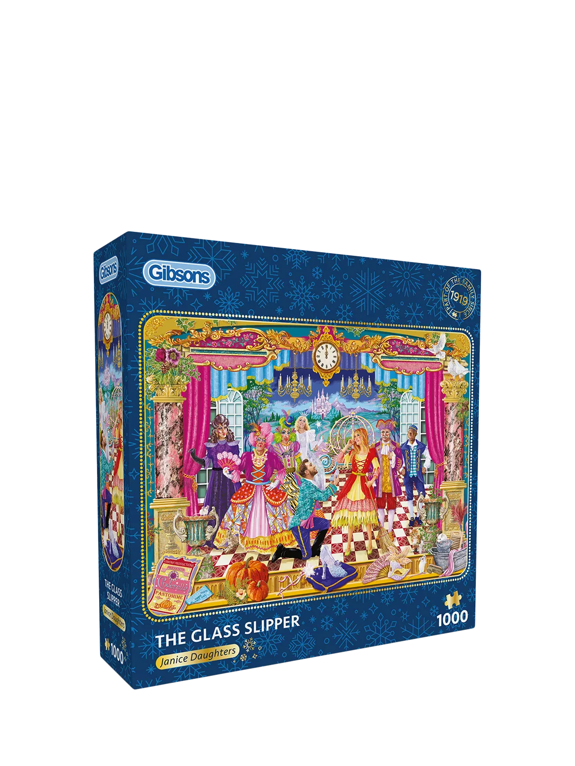 Gibsons Janice Daughters The Glass Slipper 1000 piece jigsaw puzzle - British product