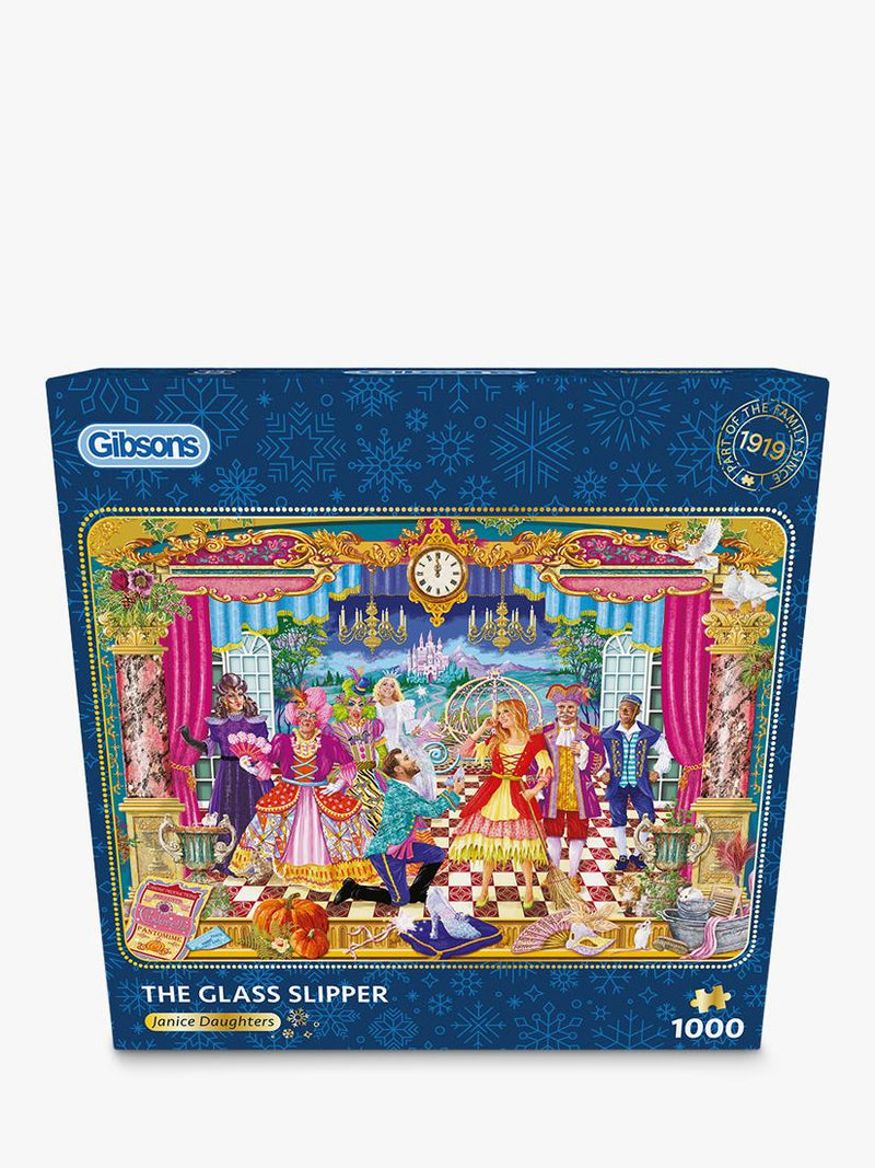 Gibsons Janice Daughters The Glass Slipper 1000 piece jigsaw puzzle - British product