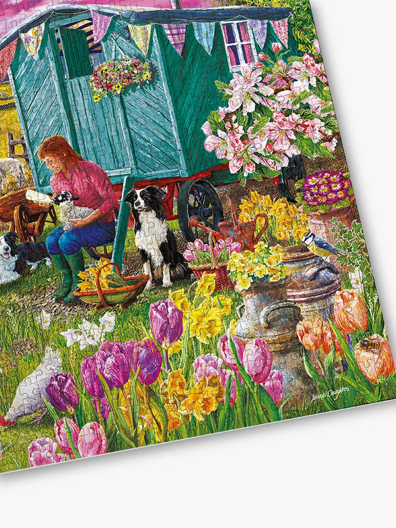 Gibsons Shepherd's Delight jigsaw puzzle 1000 pieces (British brand)