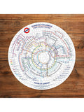 Gibsons jigsaw puzzle London Underground tube map 500 pieces, UK version