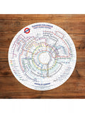 Gibsons jigsaw puzzle London Underground tube map 500 pieces, UK version