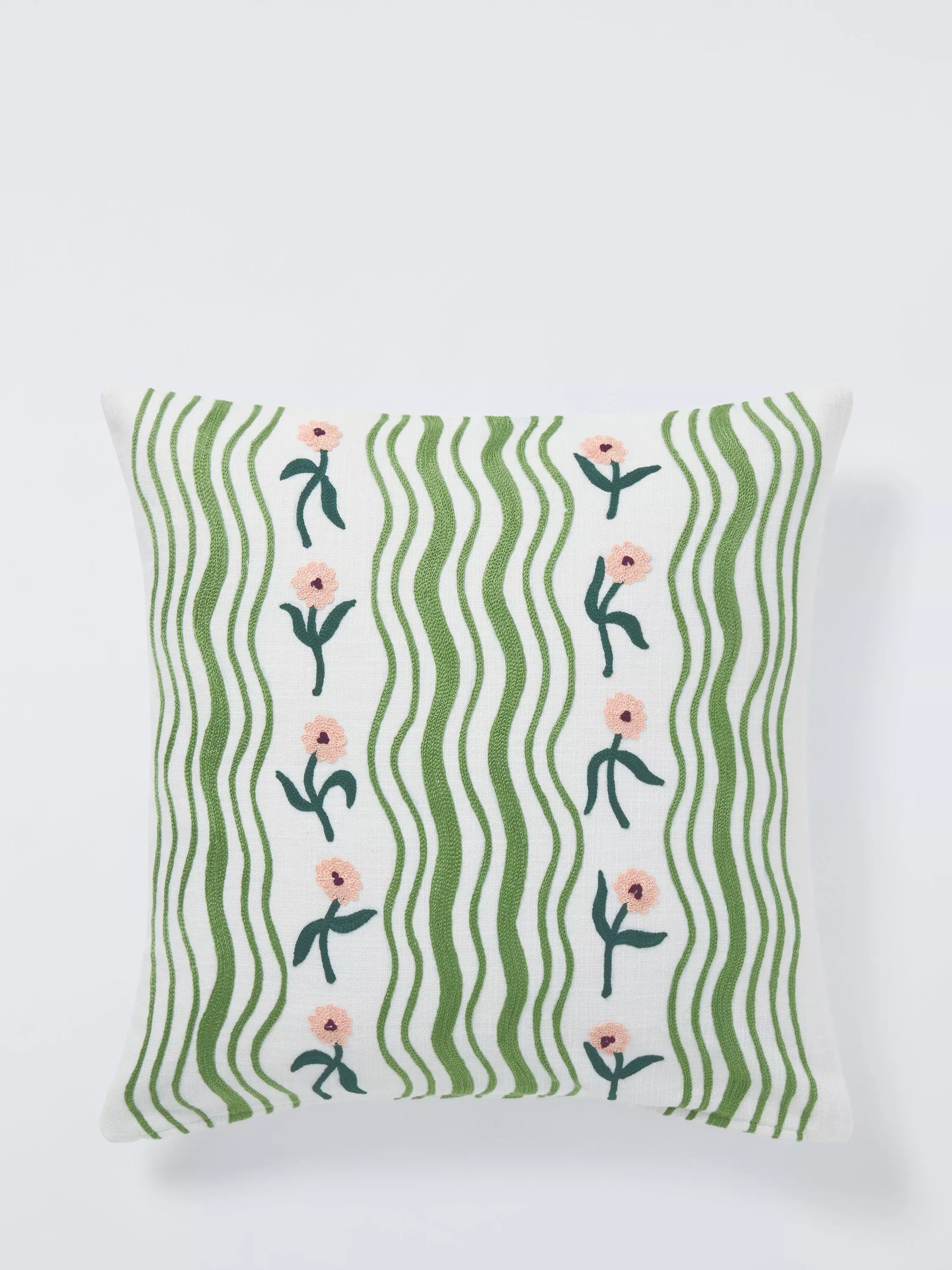 John Lewis x Anine Cecilie Iversen Ribbon Cushion, Blossom