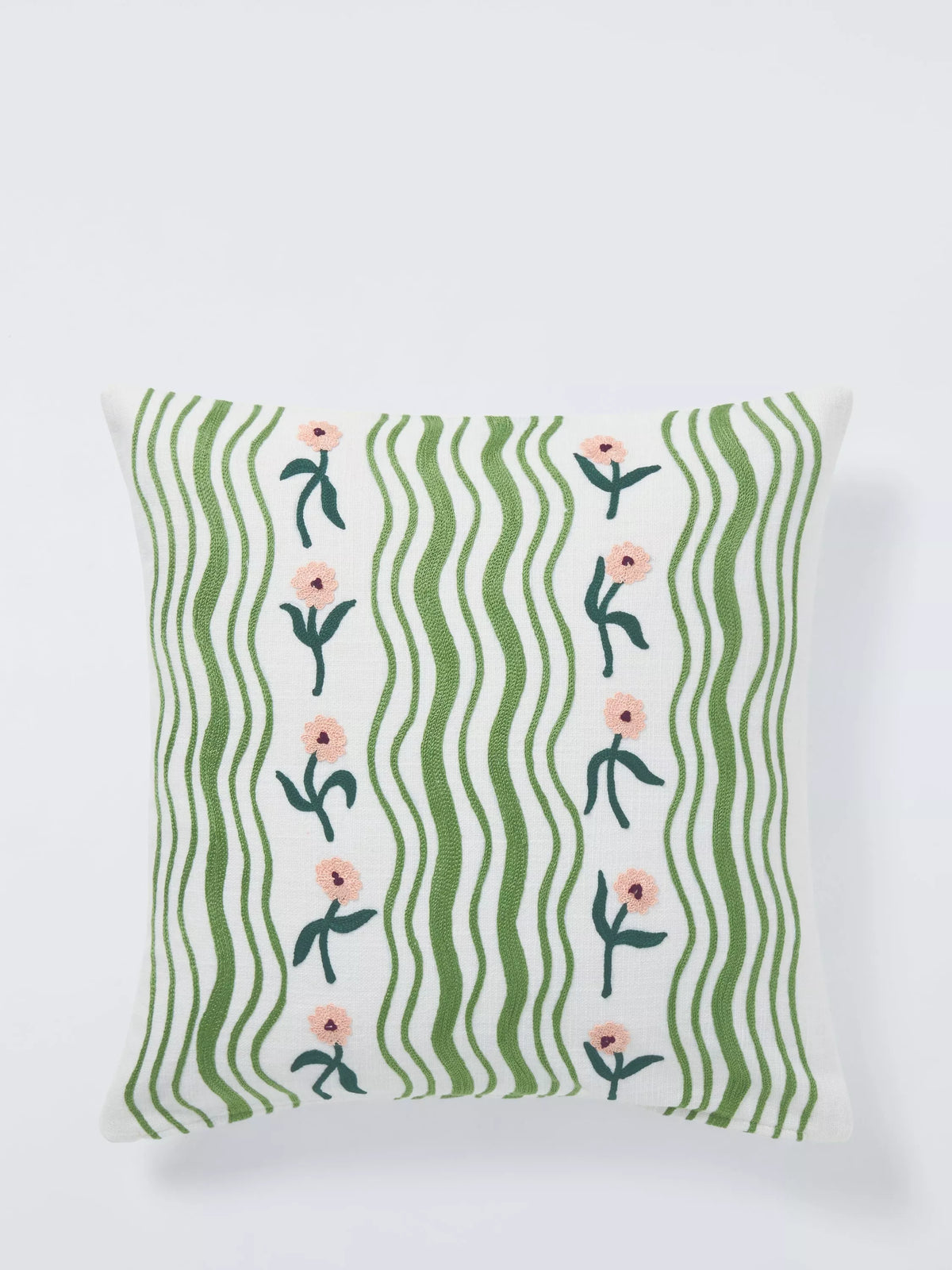 John Lewis x Anine Cecilie Iversen Ribbon Cushion, Blossom
