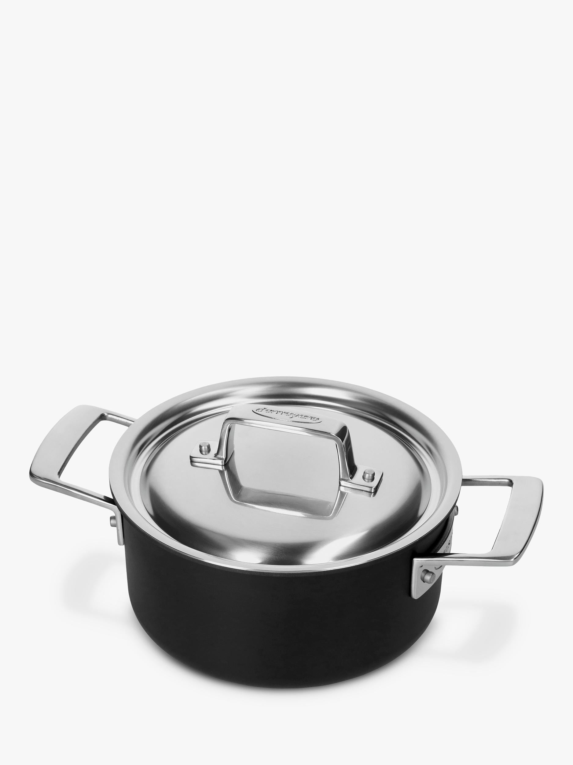 DEMEYERE Black 5-layer outdoor pan set 3 piece (British brand)