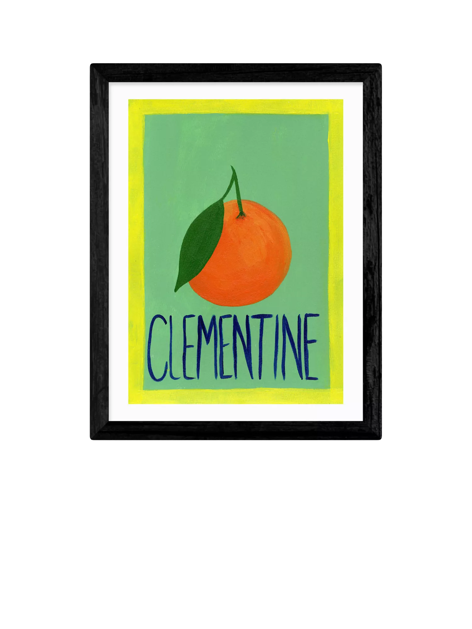 East End Prints Clementine framed print 43x33cm - British product