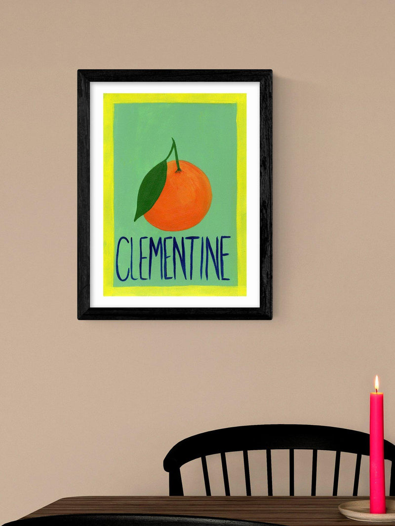 East End Prints Clementine framed print 43x33cm - British product