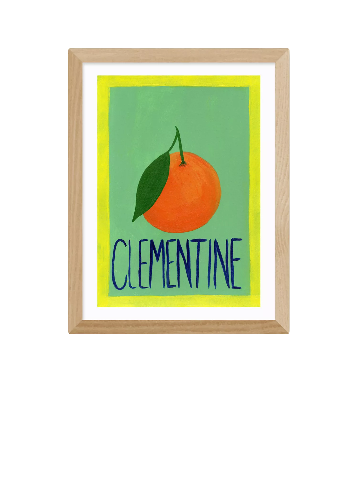 EAST END PRINTS Susie Miller 'Clementine' Framed Print, 43.4 x 33.4cm