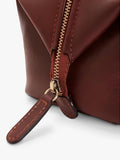 John Lewis brown vegan leather washbag from Italy, UK version