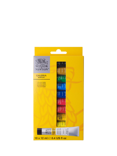 John Lewis Set of 10 Acrylic Paints for Artistic Use- اشترِ عبر الإنترنت على McGrocer