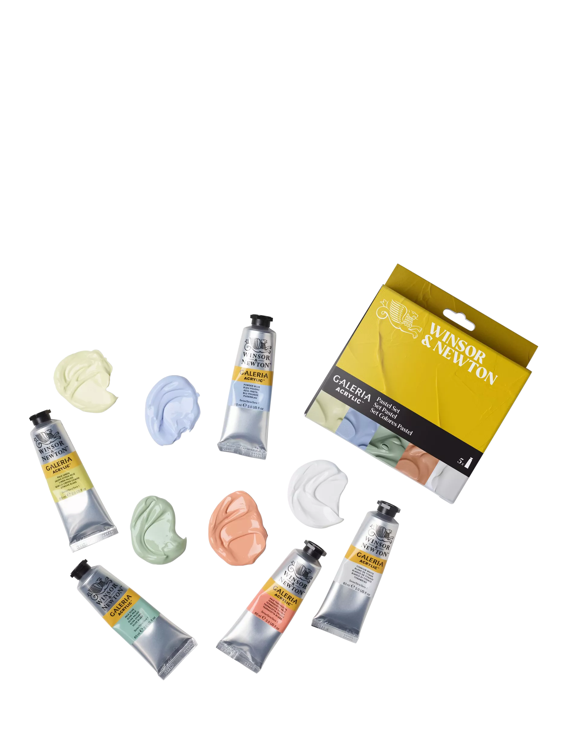 Winsor & Newton Galeria pastel acrylic paint set 60ml (British brand)