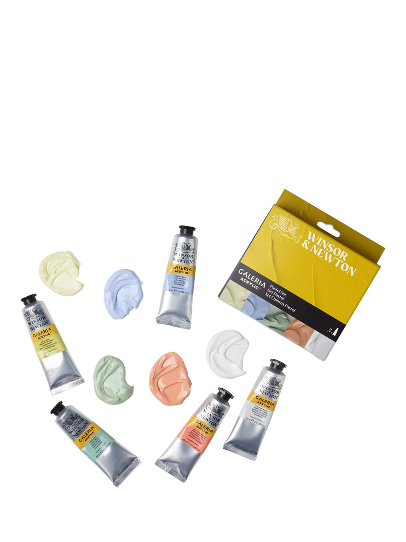 Winsor & Newton Galeria pastel acrylic paint set 60ml (British brand)