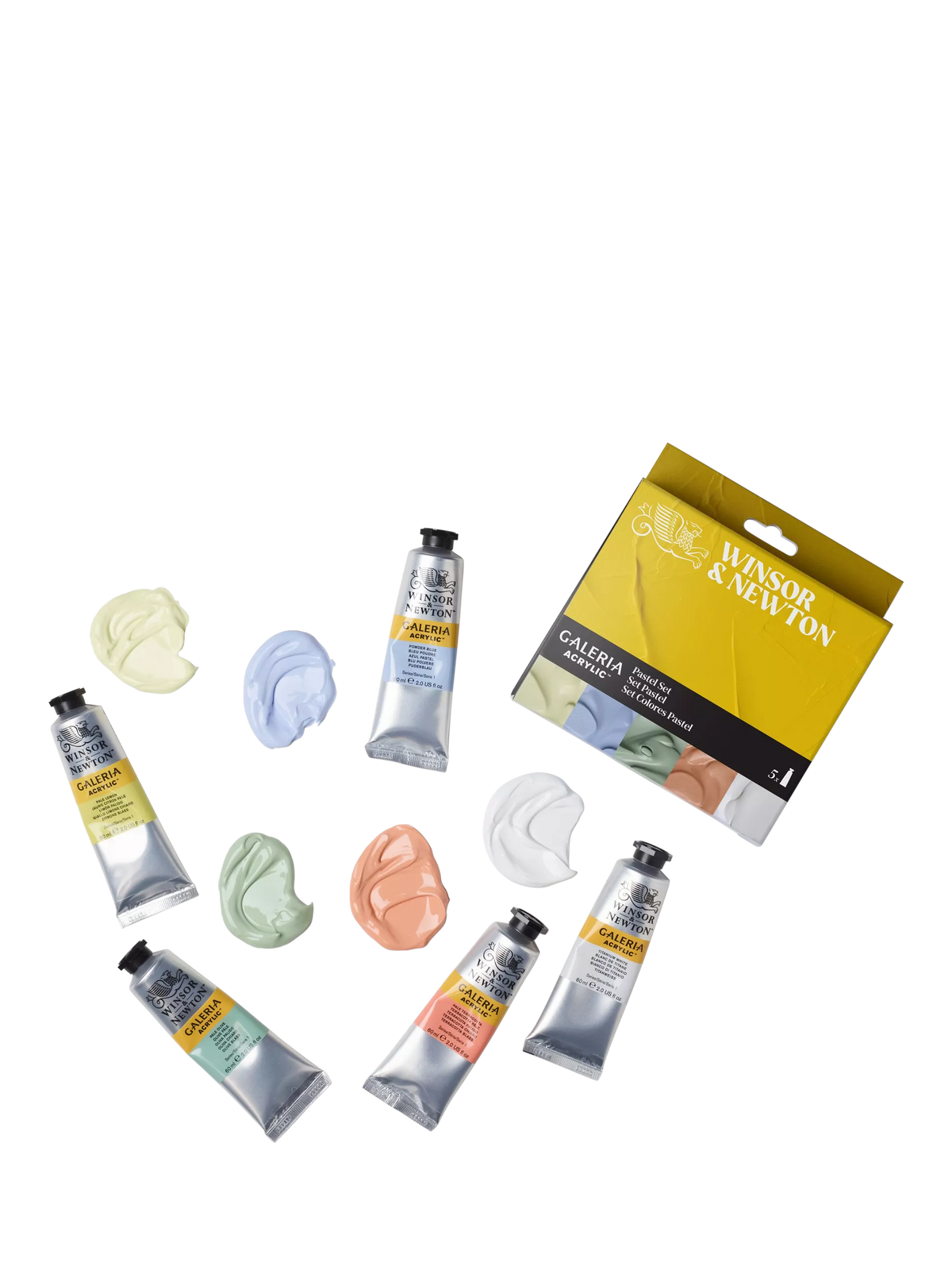 Winsor & Newton Galeria pastel acrylic paint set 60ml (British brand)