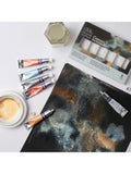 Winsor & Newton Cotman metallic watercolour paints set of 6 (British brand)