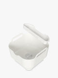 ReBorn recycled plastic washing up bowl with drainer Light Stone 9L, imported from the UK