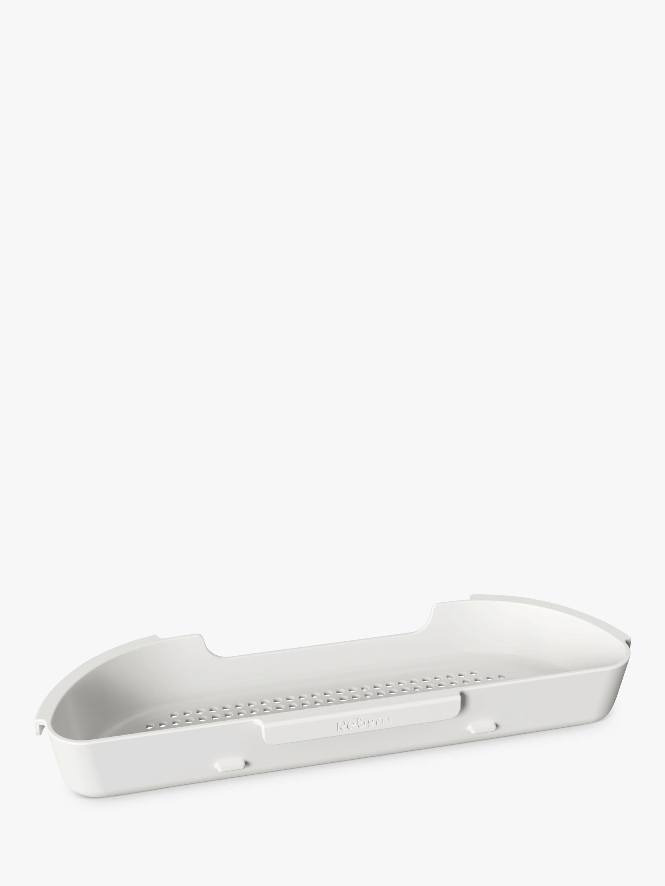 ReBorn recycled plastic washing up bowl with drainer Light Stone 9L, imported from the UK