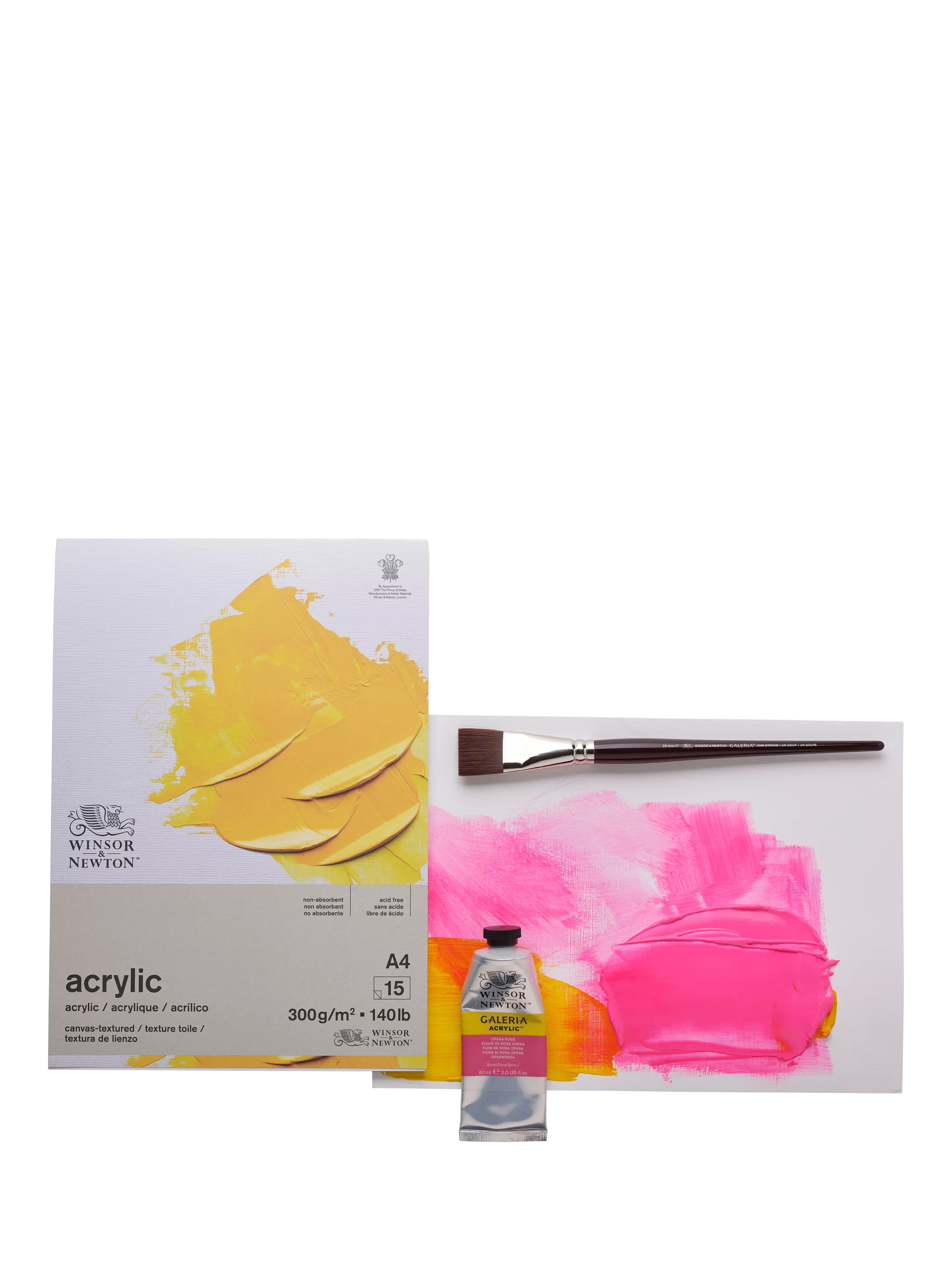 Winsor & Newton acrylic paint pad A4 (British brand)
