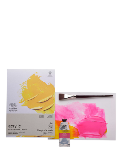 John Lewis Acrylic Paint Pad, A4, 15 Sheets, 300gsm Acid-Free Paper- اشترِ عبر الإنترنت على McGrocer