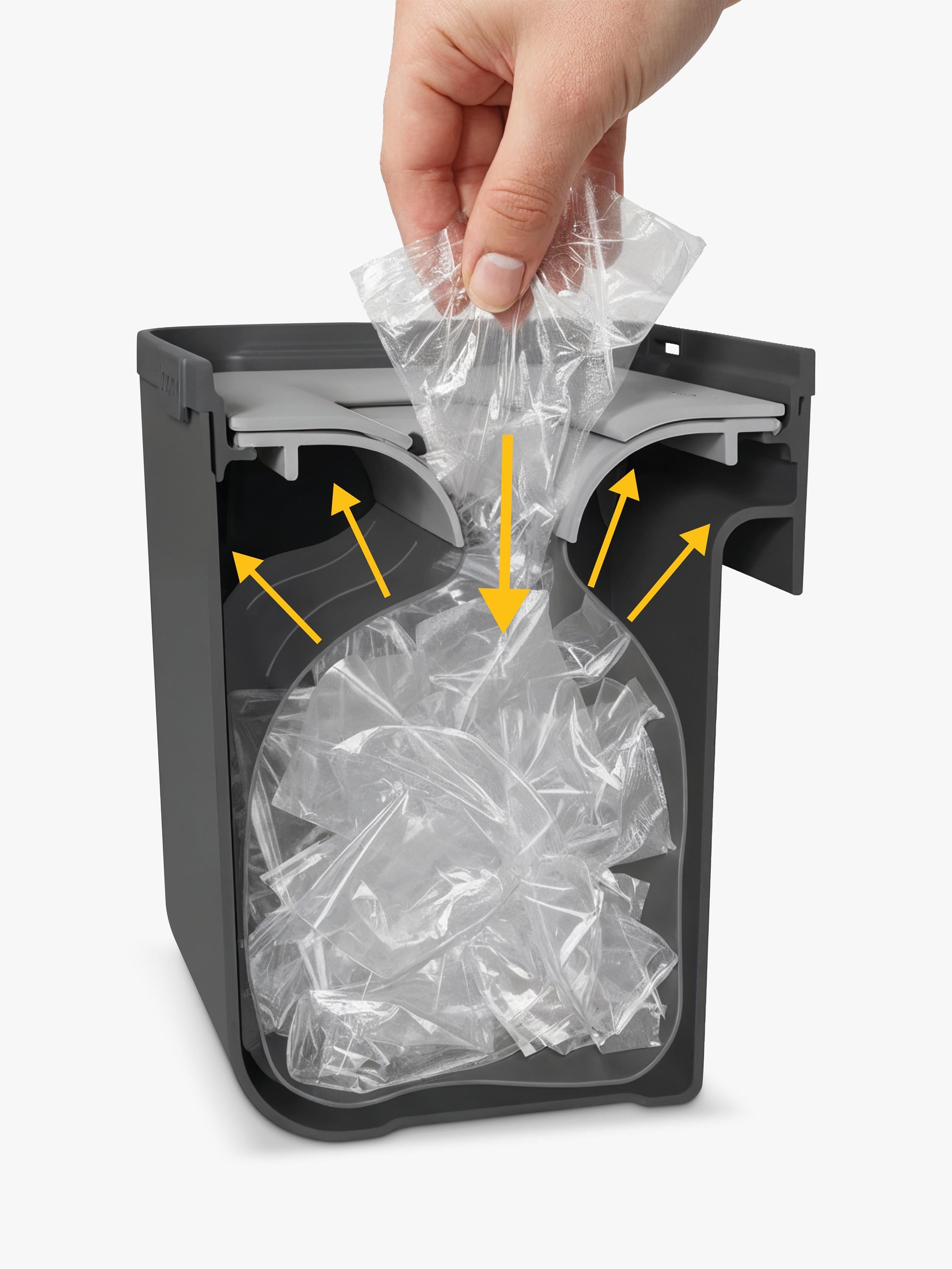 ReBorn SquishBin flexible waste caddy 5L - British product
