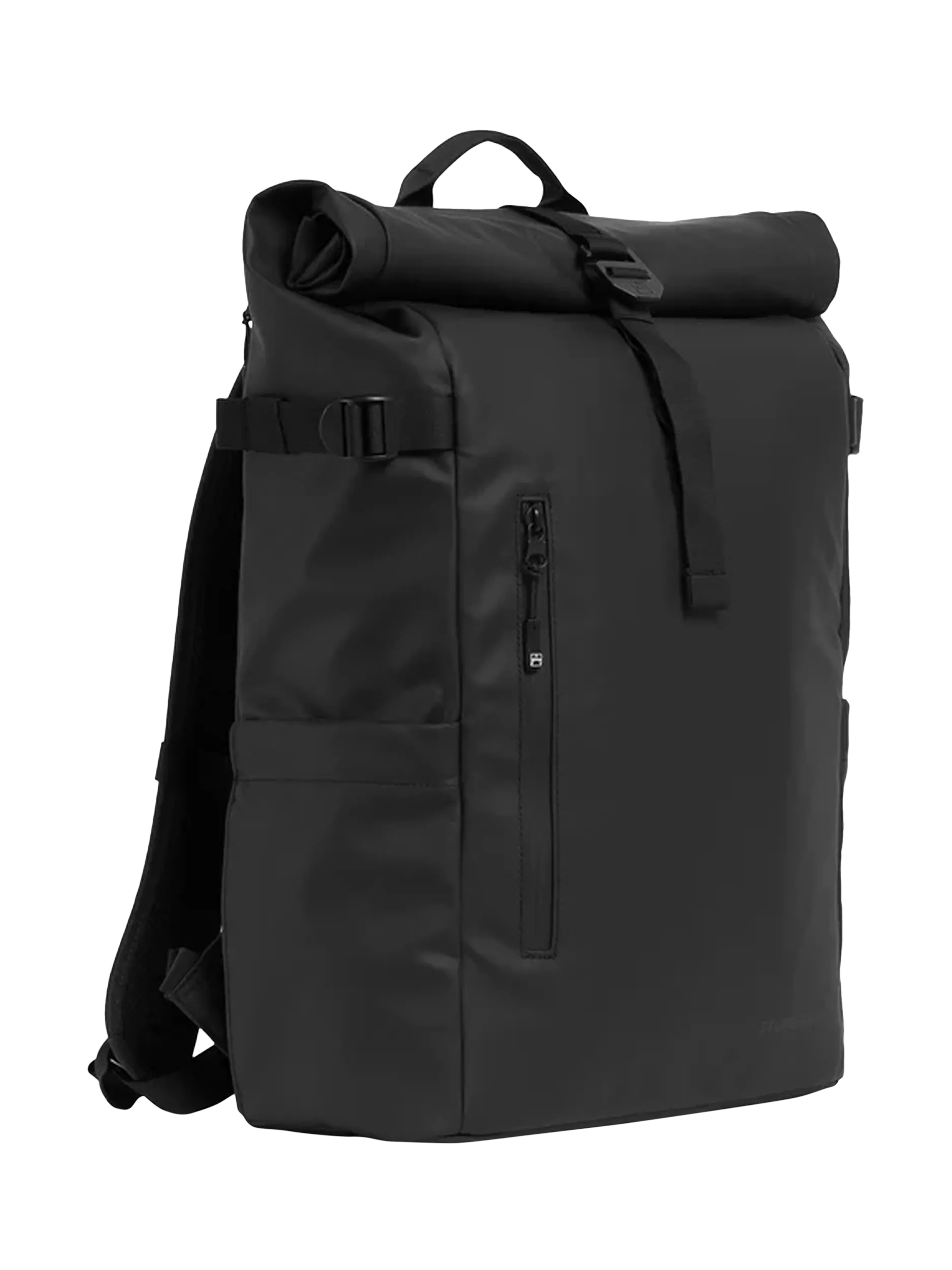 Stubble & Co The Roll Top Backpack, 20L, All Black