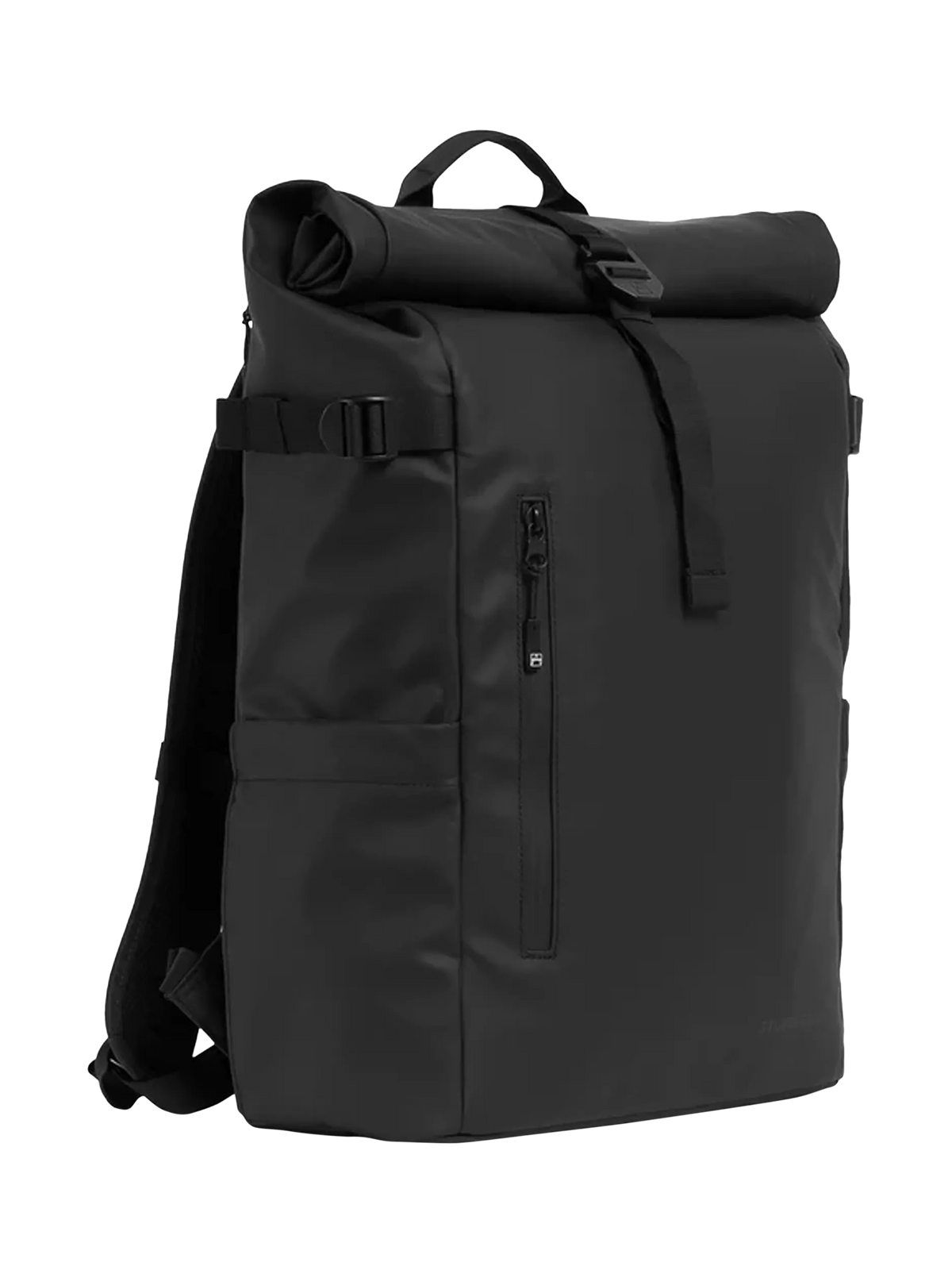 Stubble & Co The Roll Top Backpack, 20L, All Black