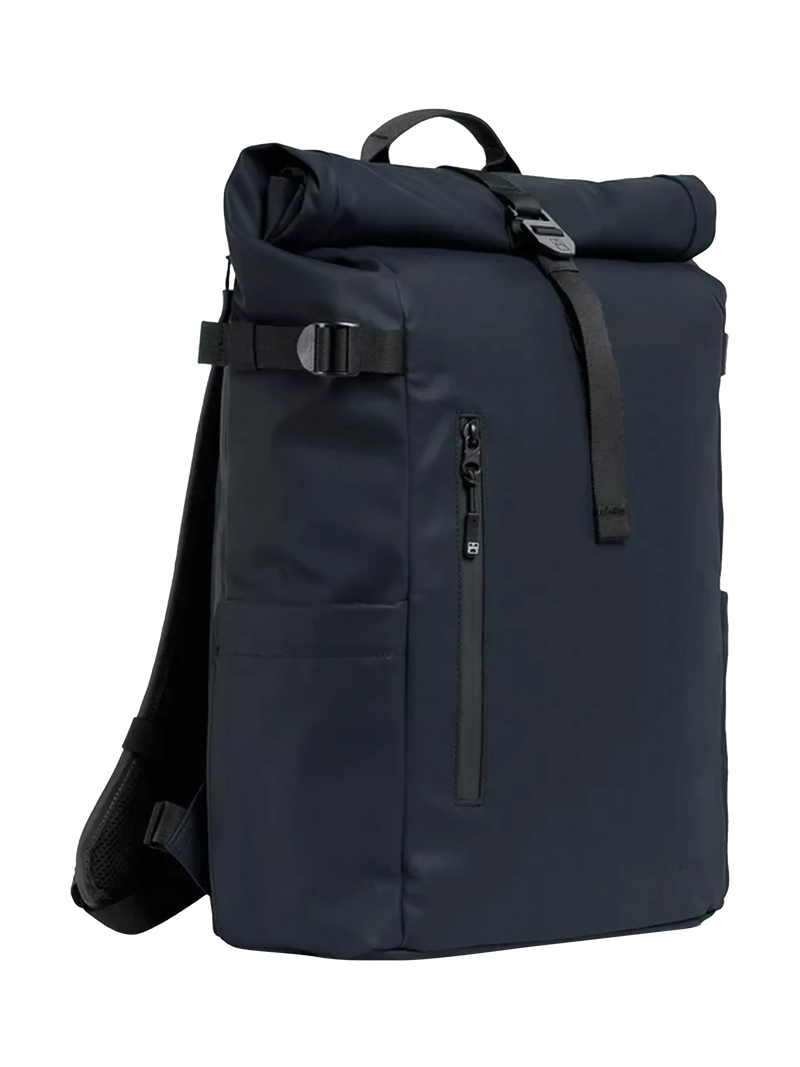 Stubble & Co The Roll Top Backpack, 20L, Midnight Blue