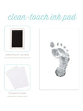 Pearhead Hello Baby memory book linen cover gold script (British brand)