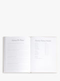 Pearhead pregnancy journal cream linen (British brand)