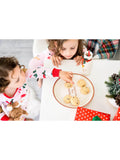 Pearhead Santa Cookie Set with plate and jug - British product