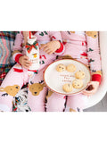 Pearhead Santa Cookie Set with plate and jug - British product