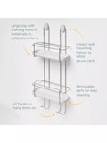 ReBorn hanging shower caddy light stone, imported from the UK